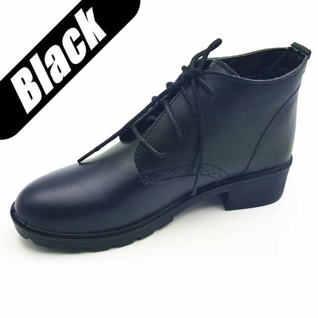 Women Shoes Lace-Up Oxford