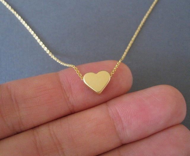 New Tiny Heart Necklace for Women