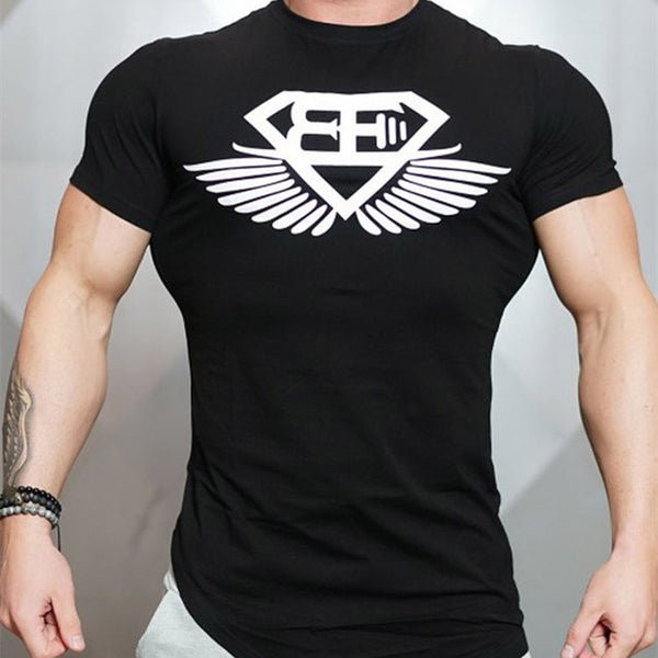 Men Shirt O-Neck printing tees